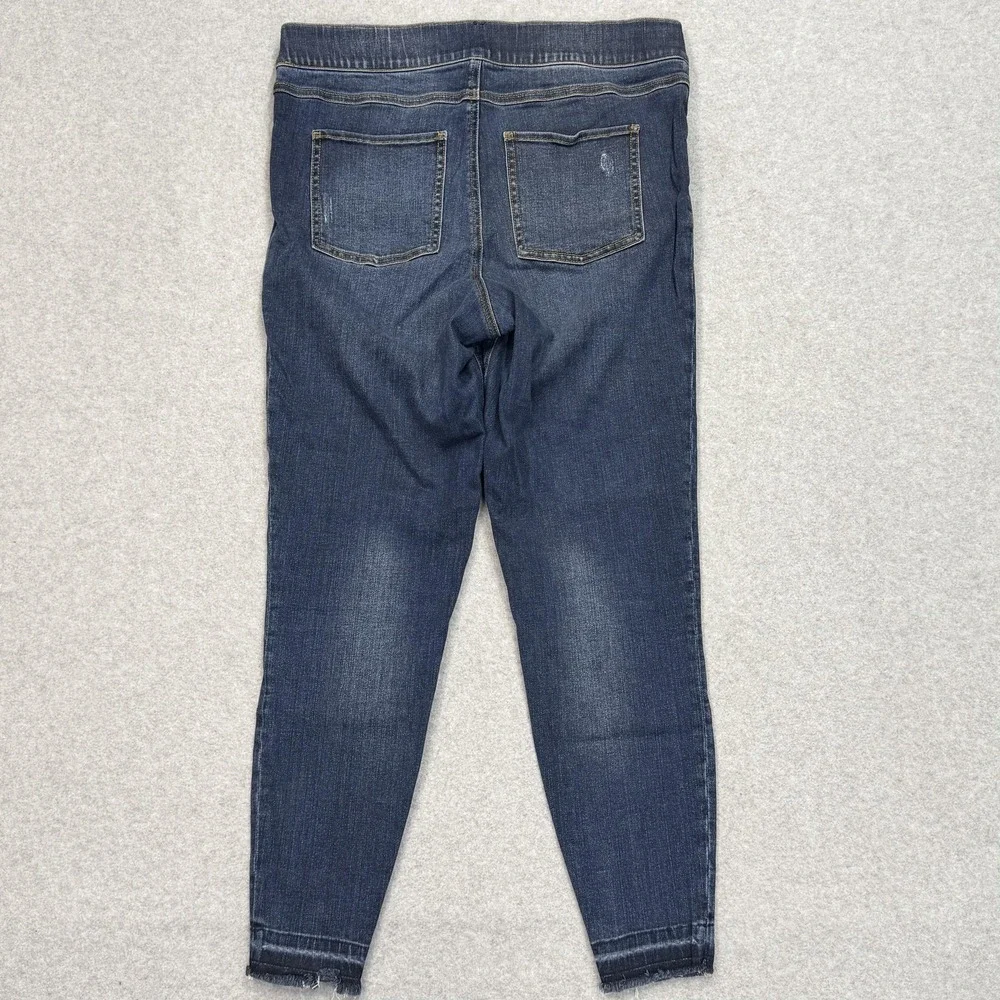 SPANX Dark Wash Blue Jeggings